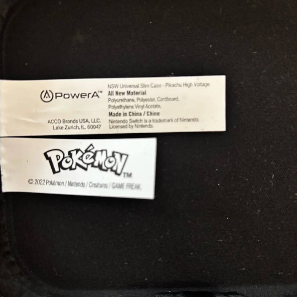 Pokemon Pikachu Nintendo Switch Carry Case PowerA